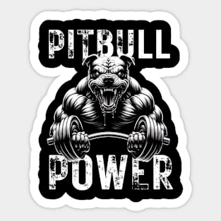 PITBULL POWER Sticker